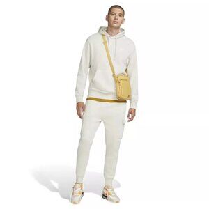 Nike Club Men's Fleece Sweatsuit 2 Pc Tracksuit Matching Bone Beige Tan NWT